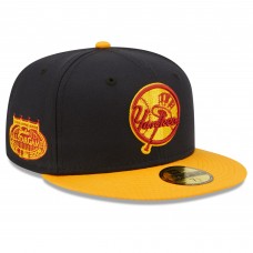 Бейсболка New York Yankees New Era Primary Logo 59FIFTY - Navy/Gold