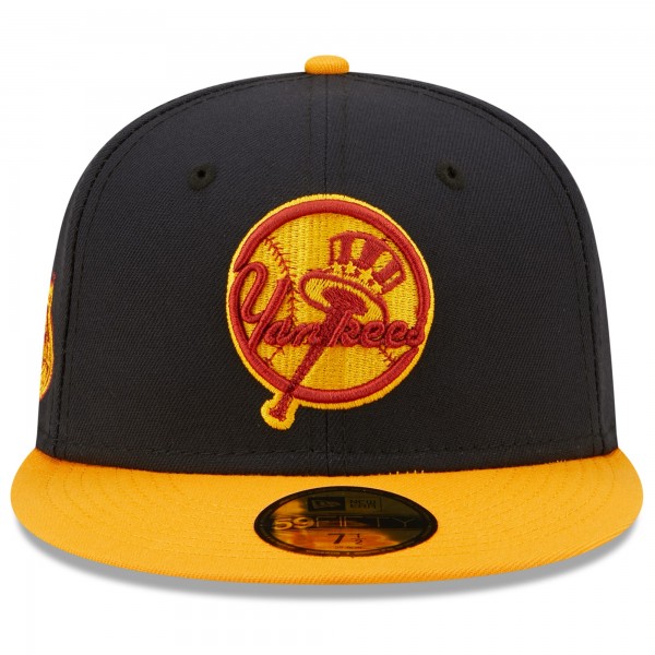 Бейсболка New York Yankees New Era Primary Logo 59FIFTY - Navy/Gold