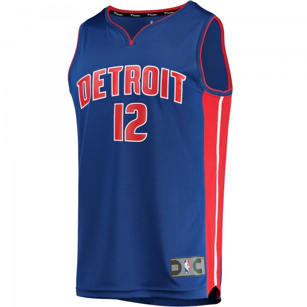 Игровая форма  Isaiah Livers Detroit Pistons 2021/22 Fast Break Replica - Icon Edition - Blue