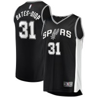 Игровая форма  Keita Bates-Diop San Antonio Spurs 2021/22 Fast Break Replica - Icon Edition - Black