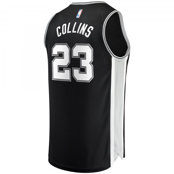 Игровая форма  Zach Collins San Antonio Spurs 2021/22 Fast Break Replica - Icon Edition - Black