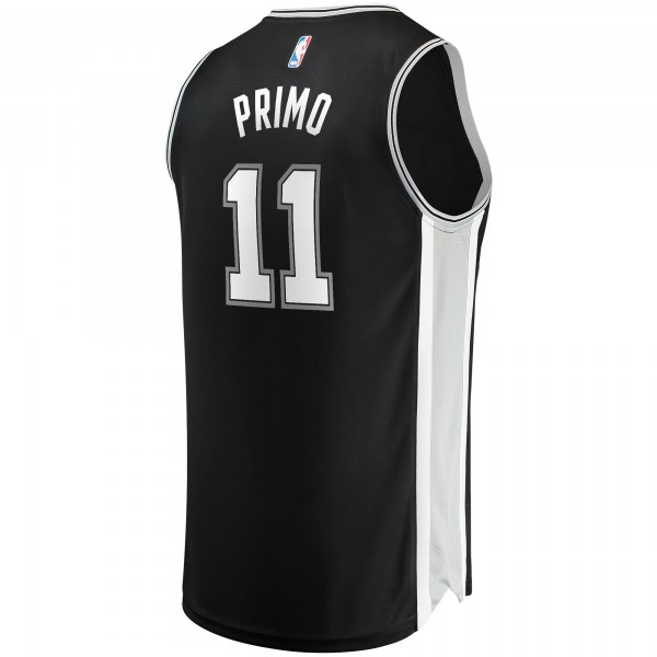 Игровая форма  Joshua Primo San Antonio Spurs 2021/22 Fast Break Replica - Icon Edition - Black
