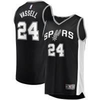 Игровая форма  Devin Vassell San Antonio Spurs 2021/22 Fast Break Replica - Icon Edition - Black