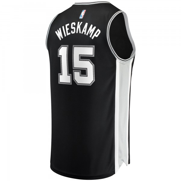 Игровая форма  Joe Wieskamp San Antonio Spurs 2021/22 Fast Break Replica - Icon Edition - Black