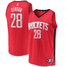 Alperen Sengun Houston Rockets 2021/22 Fast Break Replica Jersey - Icon Edition - Red