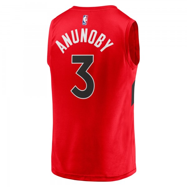 Игровая форма  OG Anunoby Toronto Raptors 2021/22 Fast Break Replica - Icon Edition - Red