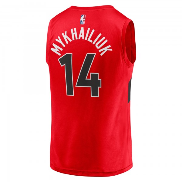 Игровая форма  Svi Mykhailiuk Toronto Raptors 2021/22 Fast Break Replica - Icon Edition - Red