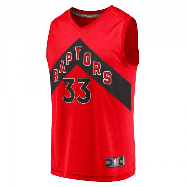 Игровая форма  Gary Trent Jr. Toronto Raptors 2021/22 Fast Break Replica - Icon Edition - Red