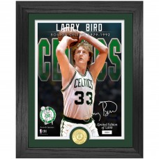 Boston Celtics Larry Bird Highland Mint 13 x 16 NBA Legends Bronze Coin Photo Mint