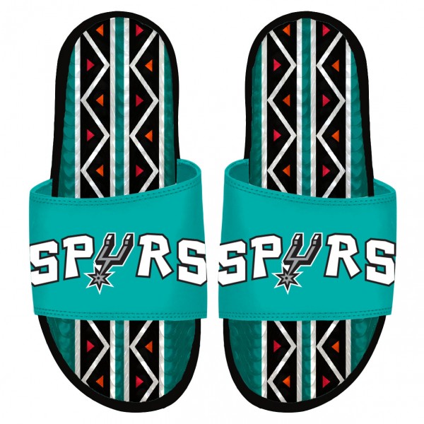 Шлепки San Antonio Spurs ISlide 2022/23 City Edition Gel - Black