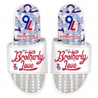Шлепки Philadelphia 76ers ISlide 2022/23 City Edition Gel - White
