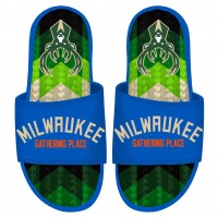 Шлепки Milwaukee Bucks ISlide 2022/23 City Edition Gel - Royal