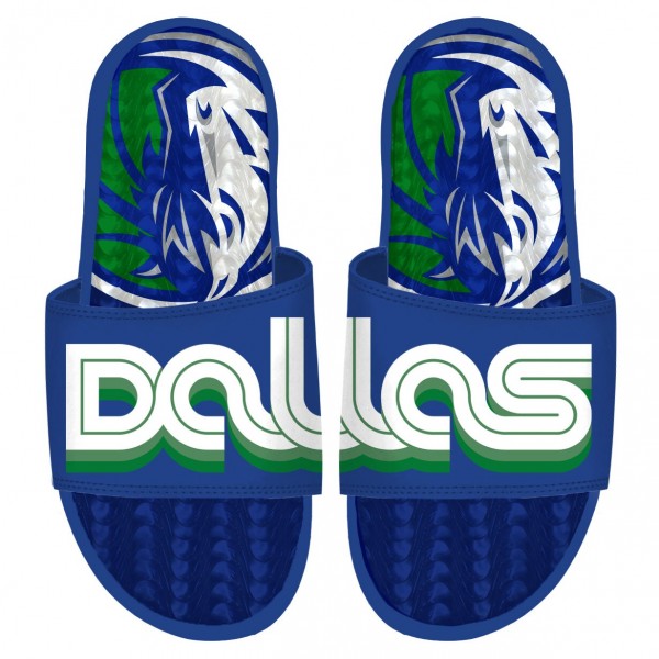 Шлепки Dallas Mavericks ISlide 2022/23 City Edition Gel - Royal