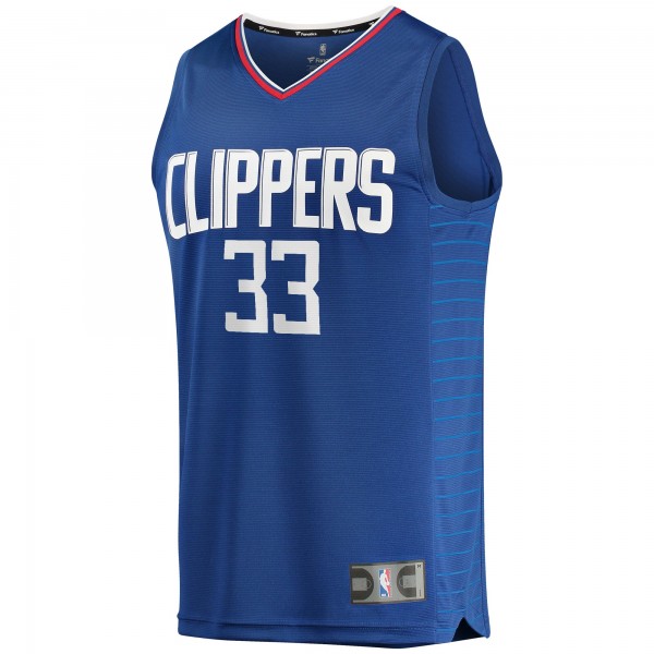 Игровая форма  Nicolas Batum LA Clippers Youth 2021/22 Fast Break Replica - Icon Edition - Royal