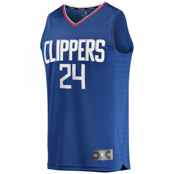 Игровая форма  Norman Powell LA Clippers Youth 2021/22 Fast Break Replica - Icon Edition - Royal
