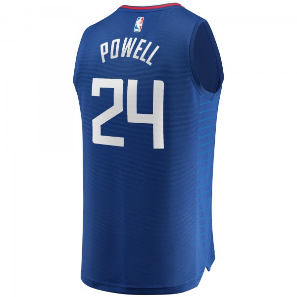 Игровая форма  Norman Powell LA Clippers Youth 2021/22 Fast Break Replica - Icon Edition - Royal