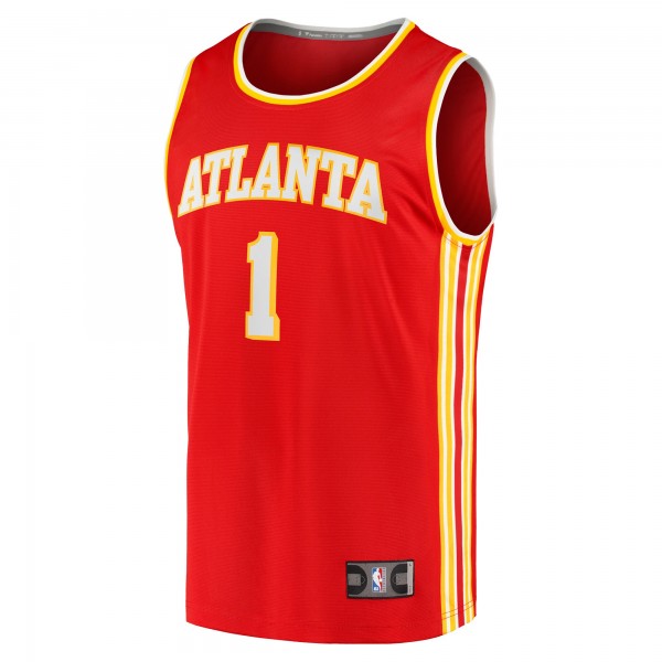 Игровая форма  Jalen Johnson Atlanta Hawks Youth 2021/22 Fast Break Replica - Icon Edition - Red