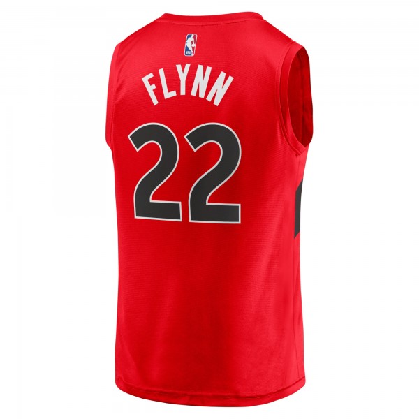 Игровая форма  Malachi Flynn Toronto Raptors Youth 2021/22 Fast Break Replica - Icon Edition - Red