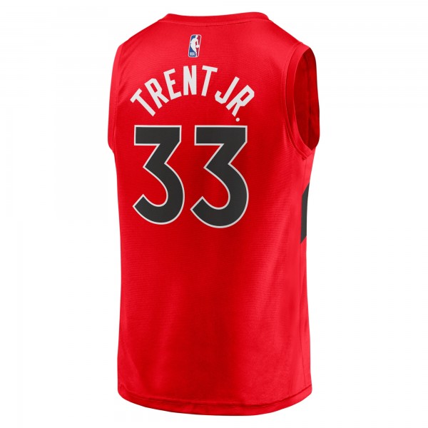 Игровая форма  Gary Trent Jr. Toronto Raptors Youth 2021/22 Fast Break Replica - Icon Edition - Red