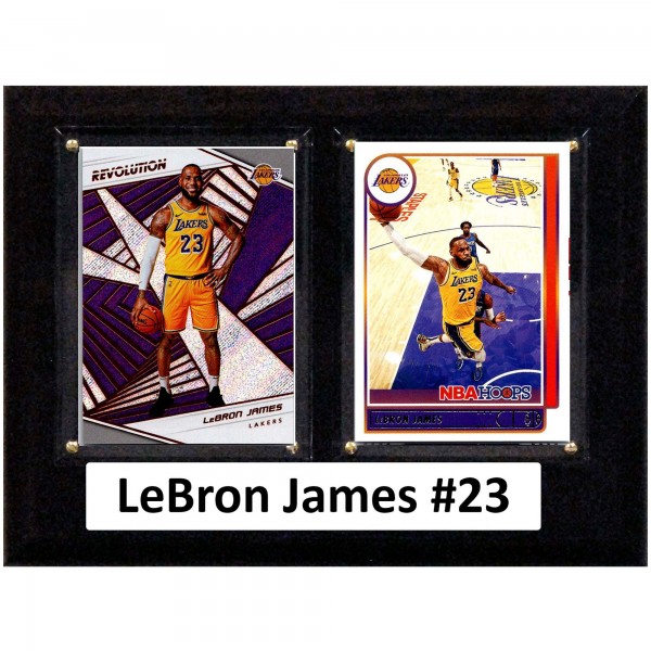 Los Angeles Lakers LeBron James 6 x 8 Player Plaque