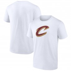 Cleveland Cavaliers White Team Primary Logo T-Shirt
