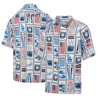 Los Angeles Dodgers Reyn Spooner White Americana Button-Up Shirt