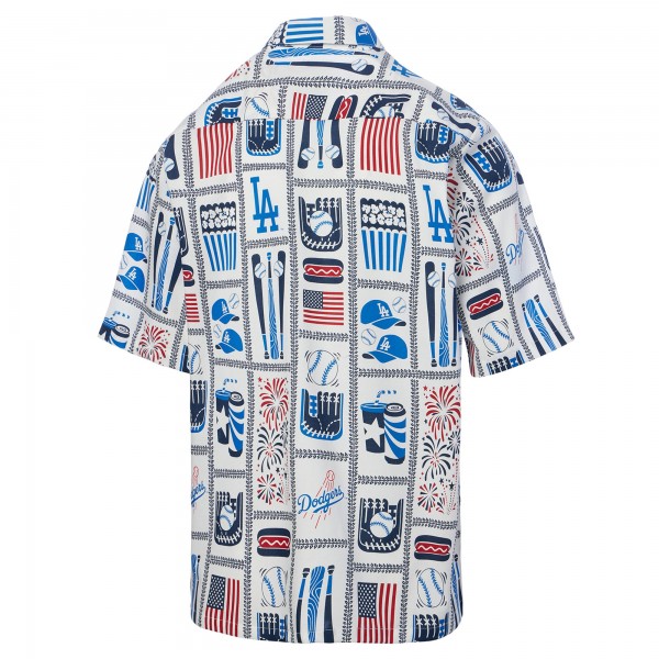 Los Angeles Dodgers Reyn Spooner White Americana Button-Up Shirt