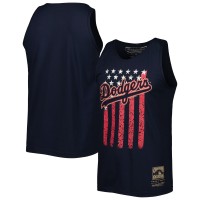 Майка Los Angeles Dodgers Mitchell & Ness Navy Cooperstown Collection Stars and Stripes