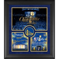 Golden State Warriors Fanatics Authentic 2022 NBA Finals Champions 20 x 24 Framed Collage Photo