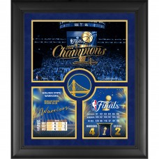 Golden State Warriors Fanatics Authentic 2022 NBA Finals Champions 20 x 24 Framed Collage Photo