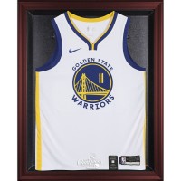 Golden State Warriors Fanatics Authentic 2022 NBA Finals Champions Mahogany Framed Logo Jersey Display Case