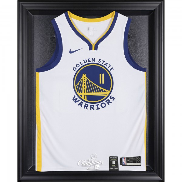 Golden State Warriors Fanatics Authentic 2022 NBA Finals Champions Black Framed Logo Jersey Display Case