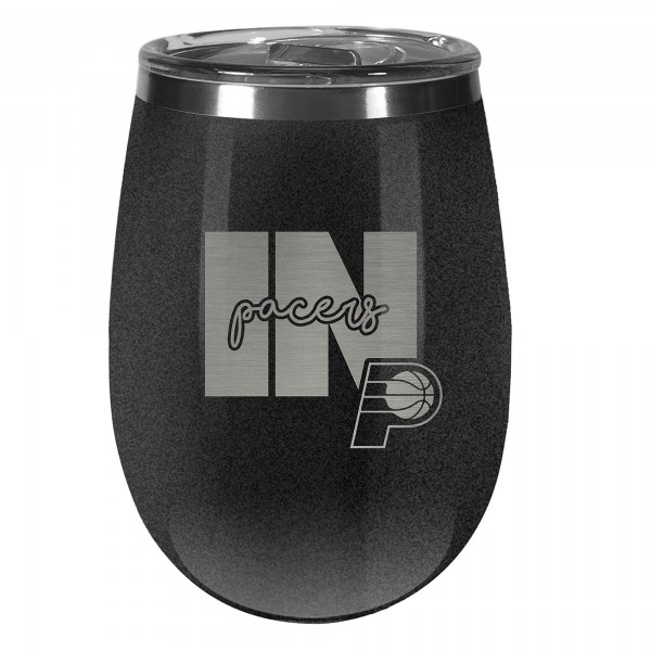 Indiana Pacers 10oz. Onyx Wine Tumbler