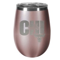 Винный бокал Chicago Bulls 10oz. Rose Gold