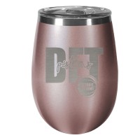 Винный бокал Detroit Pistons 10oz. Rose Gold