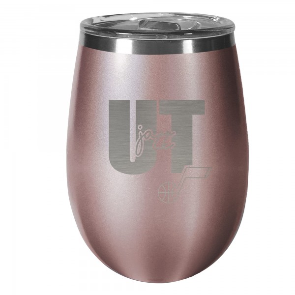 Винный бокал Utah Jazz 10oz. Rose Gold