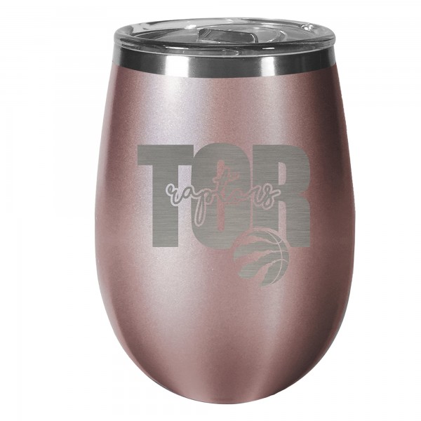 Винный бокал Toronto Raptors 10oz. Rose Gold