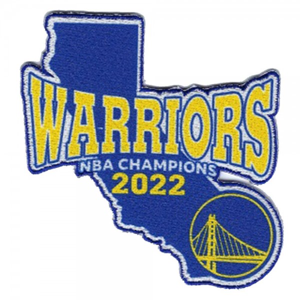 Golden State Warriors 2022 NBA Finals Champions State FanPatch