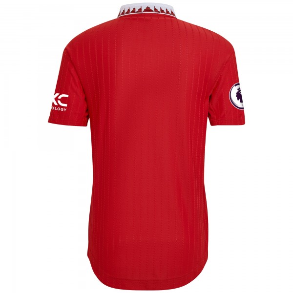 Игровая форма  Manchester United adidas 2022/23 Home Authentic Blank - Red