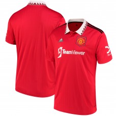 Игровая форма  Manchester United adidas 2022/23 Home Replica Blank - Red