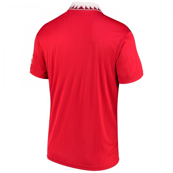 Игровая форма  Manchester United adidas 2022/23 Home Replica Blank - Red