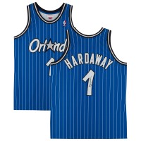 Игровая джерси Autographed Orlando Magic Penny Hardaway Fanatics Authentic Mitchell & Ness 1994 Authentic