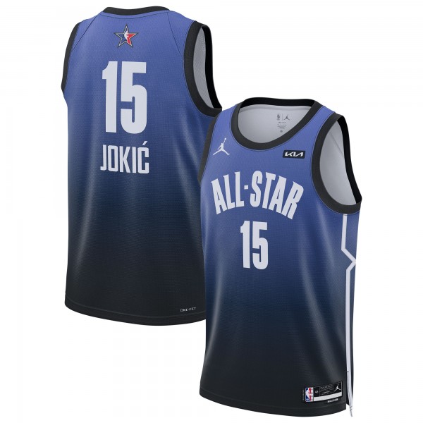 Игровая форма  Nikola Jokic Jordan Brand 2023 NBA All-Star Game Swingman - Blue