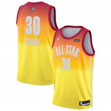 Stephen Curry Jordan Brand 2023 NBA All-Star Game Swingman Jersey - Orange