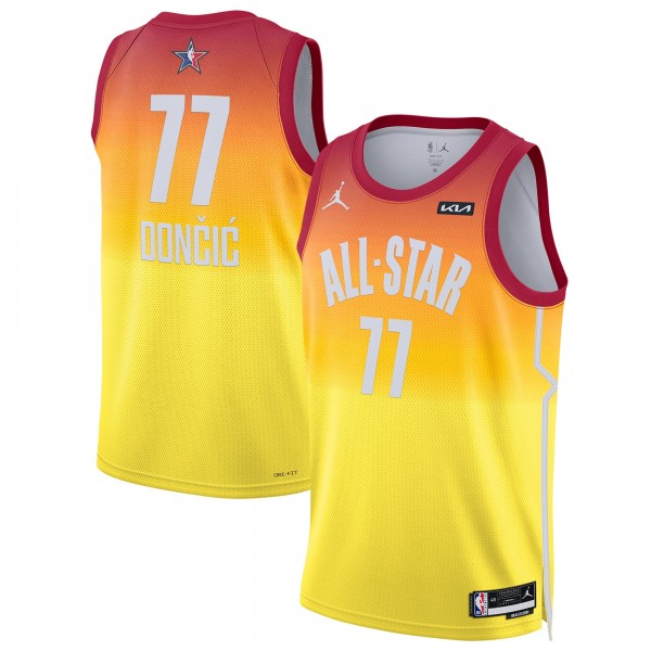 Игровая форма  Luka Doncic Jordan Brand 2023 NBA All-Star Game Swingman - Orange