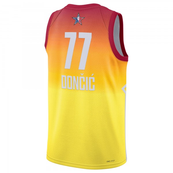 Игровая форма  Luka Doncic Jordan Brand 2023 NBA All-Star Game Swingman - Orange
