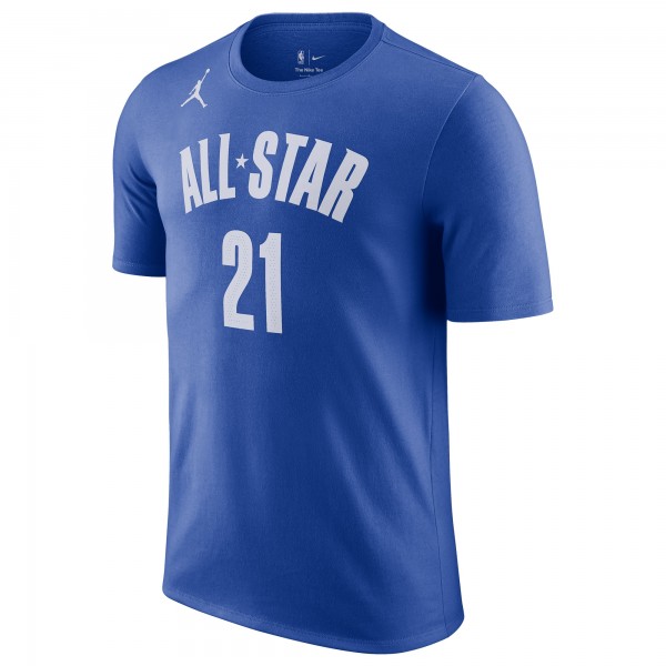Футболка Joel Embiid Jordan Brand 2023 NBA All-Star Game - Blue