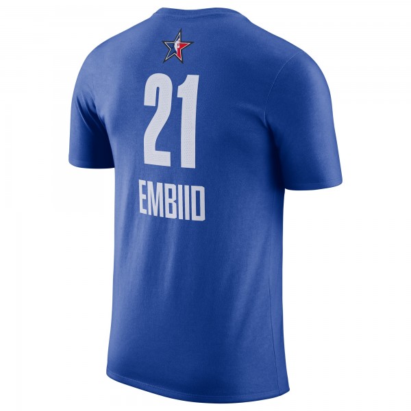 Футболка Joel Embiid Jordan Brand 2023 NBA All-Star Game - Blue