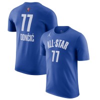 Именная футболка Luka Doncic Jordan Brand 2023 NBA All-Star Game - Blue