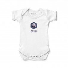 Малышам Charlotte Hornets White Buzz City Personalized Bodysuit